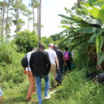 CWA in The Bahamas - Participants on Farm tour